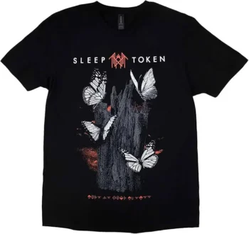 Men's Sleep Token Butterflies T-Shirt Black