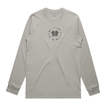 Embroidered Emblem Longsleeve – Storm