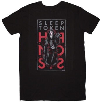 The Sleep Token “Hypnosis” Black T-Shirt features bold band-inspired graphics on a sleek black base, creating a striking and mysterious look. Perfect for fans, this tee captures the hypnotic essence of the music while offering all-day comfort and versatile style. Key Points: Soft, breathable fabric for all-day comfort High-quality “Hypnosis” graphic print Classic black design for a bold, timeless look Comfortable fit suitable for daily wear Perfect for concerts, casual outfits, or layered streetwear looks