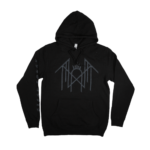 Stone Emblem Hoodie – Black